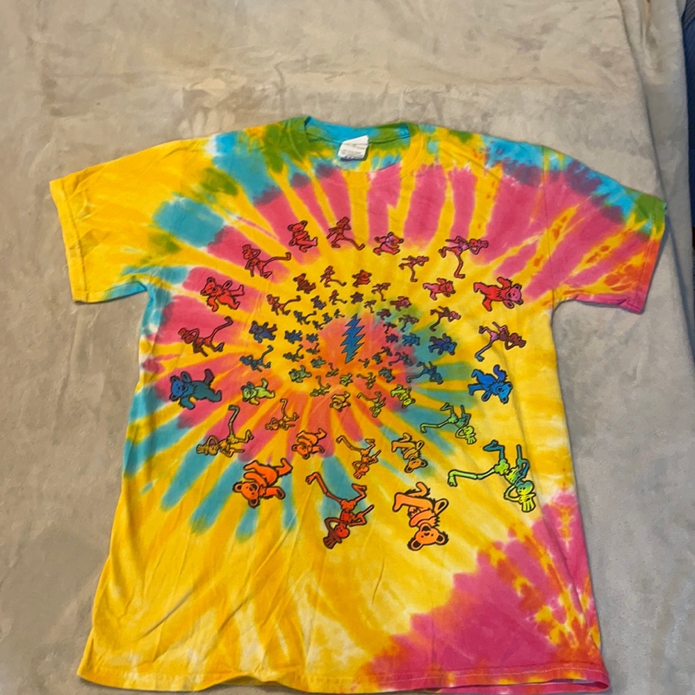 Greatful dead tie dye T